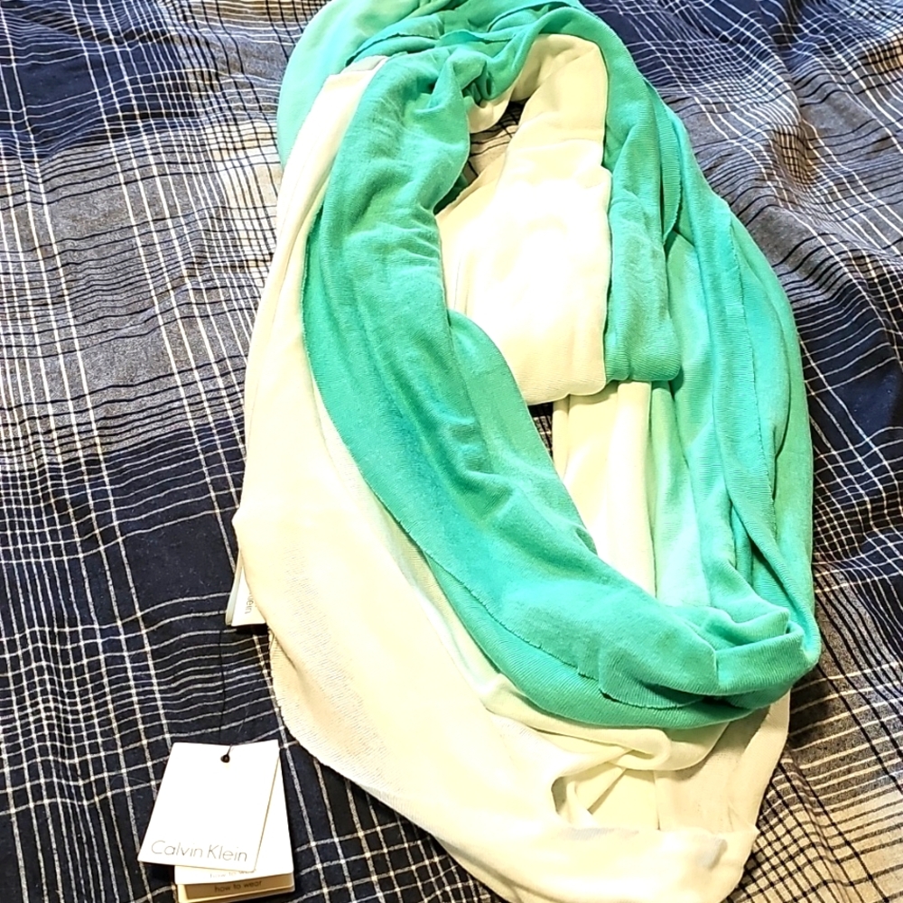 Calvin Klein infinity loop scarf